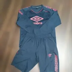 Umbro プロトレーニング 上下セット ネイビー