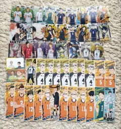 ハイキュー!! ロングステッカー クリアカード 紙類 まとめ売り
