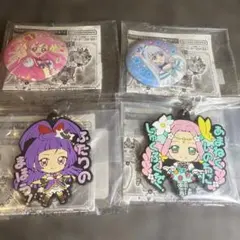 プリキュアオールスターズプリキュアあそーと2024 ラバーキーホルダー　缶バッジ