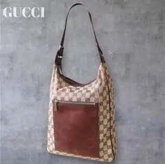 a428【美品】GUCCIグッチ GG柄 PVC レザー トートバッグ ブラウン a428【美品】GUCCIグッチ GG柄 PVC レザー トートバッグ ブラウン