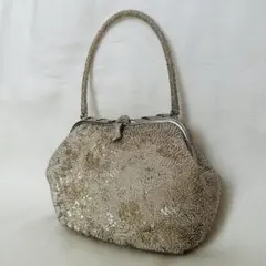美品✨昭和レトロ 総ビーズバッグ 和装洋装兼用 ヴィンテージ
