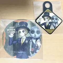 IdentityⅤ 白黒無常 コースター 特典 アカデミーカフェ 2弾 Identity V 第五人格×THEキャラCAFE～愛しいあなたと運命の赤い