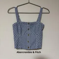 最終Abercrombie & Fitch アバクロ　ストライプ　ビスチェ XSのサムネイル