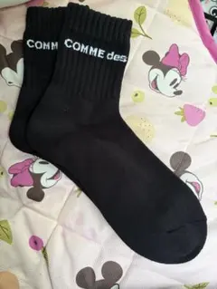 COMME des GARÇONS」のロゴソックスS二足 - メルカリ