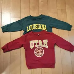 UTAH LOUISIANA トレーナー 2点セット
