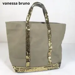 ☆状態良好☆vanessabruno バネッサブリューノ トートバッグ カーキ系のサムネイル