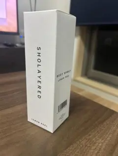 SHOLAYERED BODY SPRAY LEMON PEEL