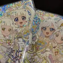 ひみつのアイプリ エターナルアイプリ　サイン　ひまり　みつき ミラクルカード