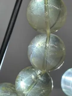 迫力の19.5ミリ　六条星　スターシトリンブレスレット