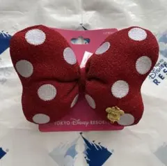 ディズニー ミニー リボン ヘアゴム ヘアポニー ドット柄 ミニーちゃんリボン