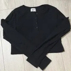 who's who gallery 長袖 リブ クロップド丈のサムネイル