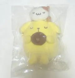 ポムポムプリン すやすや マスコット むにゅぐるみ マフィン ぬいぐるみ 新品