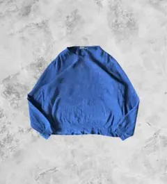 90s POLO RALPH LAUREN スウェット フェード ナス紺 短丈