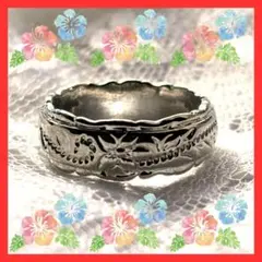 ハワイアンリング US6号 日本11号 シルバー