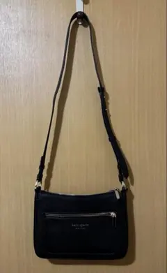 【美品】Kate Spade ブラック　ショルダーバッグ