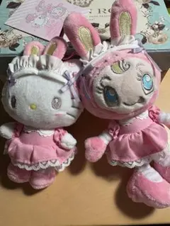 メゾピアノ サンリオ マスコットホルダー ベリエちゃん ハローキティ