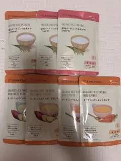Little One's 有機　離乳食セット 7点のサムネイル