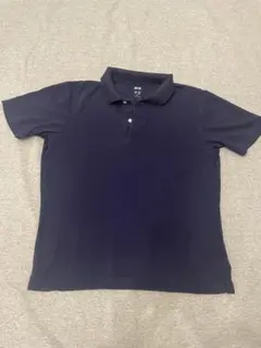 UNIQLO AIRism ネイビー ポロシャツ M