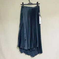 新品　UNIQLO＋J ユニクロ　プリーツ　ラップロングスカート
