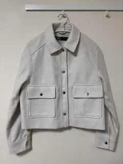 【美品】ZARA ショート丈コート Sサイズ