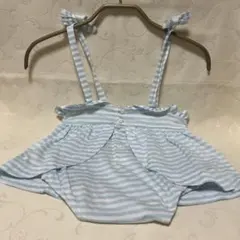 baby Dior 水色ストライプ ロンパース サイズ70