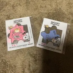 SNOOPY Playful PARK ステッカー 2枚セット