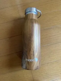 hippo 木目調 ステンレス水筒 中型