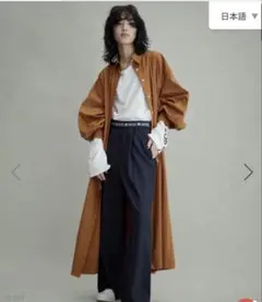 デニムワンピース ロングワンピース