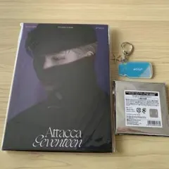 SEVENTEEN ウジ　attacca carat盤バインダー、キーホルダー