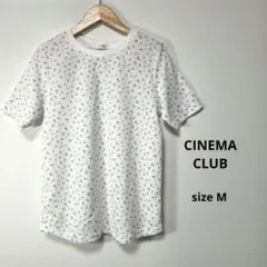 CINEMA CLUB 花柄 タイト Tシャツ Mのサムネイル