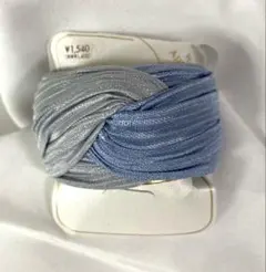 ヘアカフ　ポニーフック　ヘアアクセサリー　髪飾り　ヘアアレンジ　新品　ブルー系