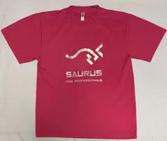 SAURUS ピンク半袖ランシャツ Lサイズ