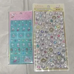 【正規品】ボンボンドロップシール ミニ みるみるちゃん キティ タイルシール