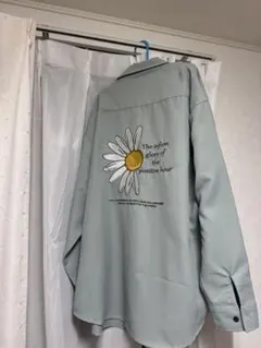 花柄 長袖 シャツ