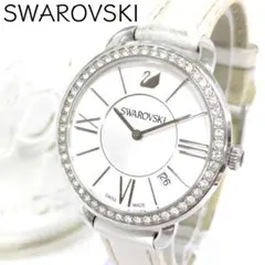稼働/新品電池 Swarovski Aila Day 腕時計 純正ベルト 3針のサムネイル
