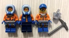 LEGO レゴミニフィグ　北極探検隊3体セット