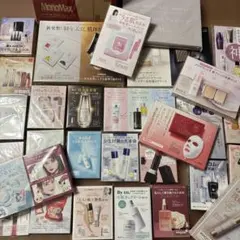 31点！　美肌ケアトライアルセット　雑誌付録　ゲラン　クラランス　コスメデコルテ