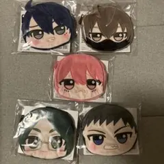 桃源暗鬼 ちびぐるみカラビナ付きフェイスポーチ　5個まとめ売り