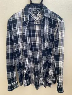 H&M チェック柄ネルシャツ Sサイズ(日本M)