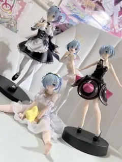 Re:ゼロから始める異世界生活 レム フィギュア 4体セット