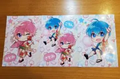 すとぷり　クリアファイル　さとみ・ころん