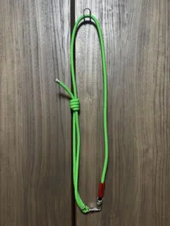 TOPOLOGIE 8MM ROPE STRAP GREEN SOLID