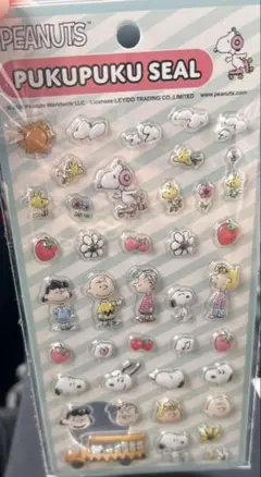 PEANUTS PUKUPUKU SEAL スヌーピー ステッカー