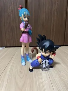 一番くじ ドラゴンボール 孫悟空 ブルマ フィギュアセットのサムネイル