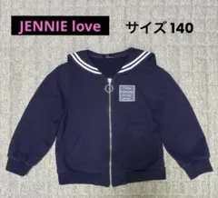 JENNIE love セーラージップパーカー 140cm