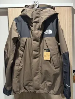 シーズン限定カラーノースフェイスマウンテンジャケット　ストレート ブラウン XL