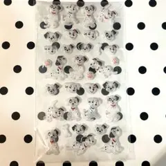 101匹わんちゃん ボンボンドロップシール 3D 立体