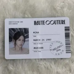 MISAMO HAUTE COUTURE ソロ盤 ミナ トレカ