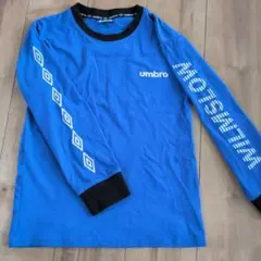 umbro 長袖カットソー 青