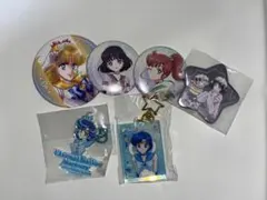 セーラームーン 缶バッジ アクリルキーホルダー 5点セット